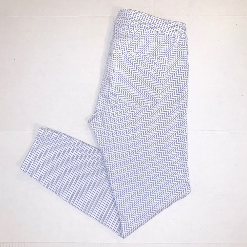 Loft Modern Skinny Ankle Printed Denim